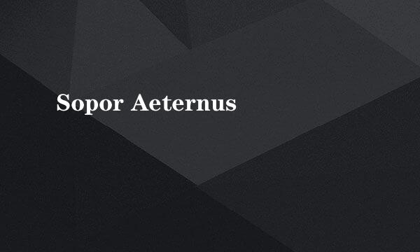 Sopor Aeternus