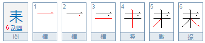 耒是什么字？