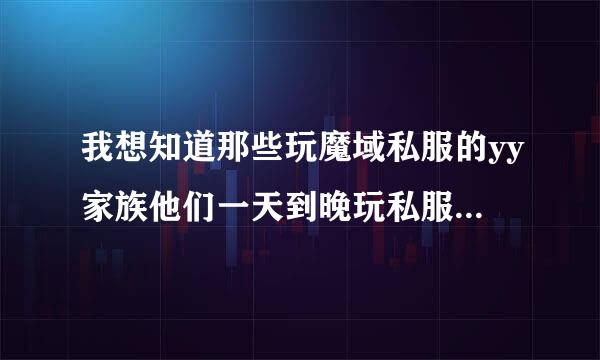 我想知道那些玩魔域私服的yy家族他们一天到晚玩私服的意义在哪 真的是有钱烧的慌吗