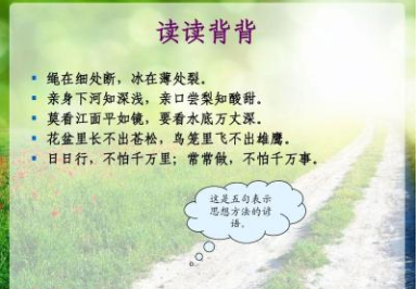 绳在细处断,冰在 薄处裂是表现什么的谚语