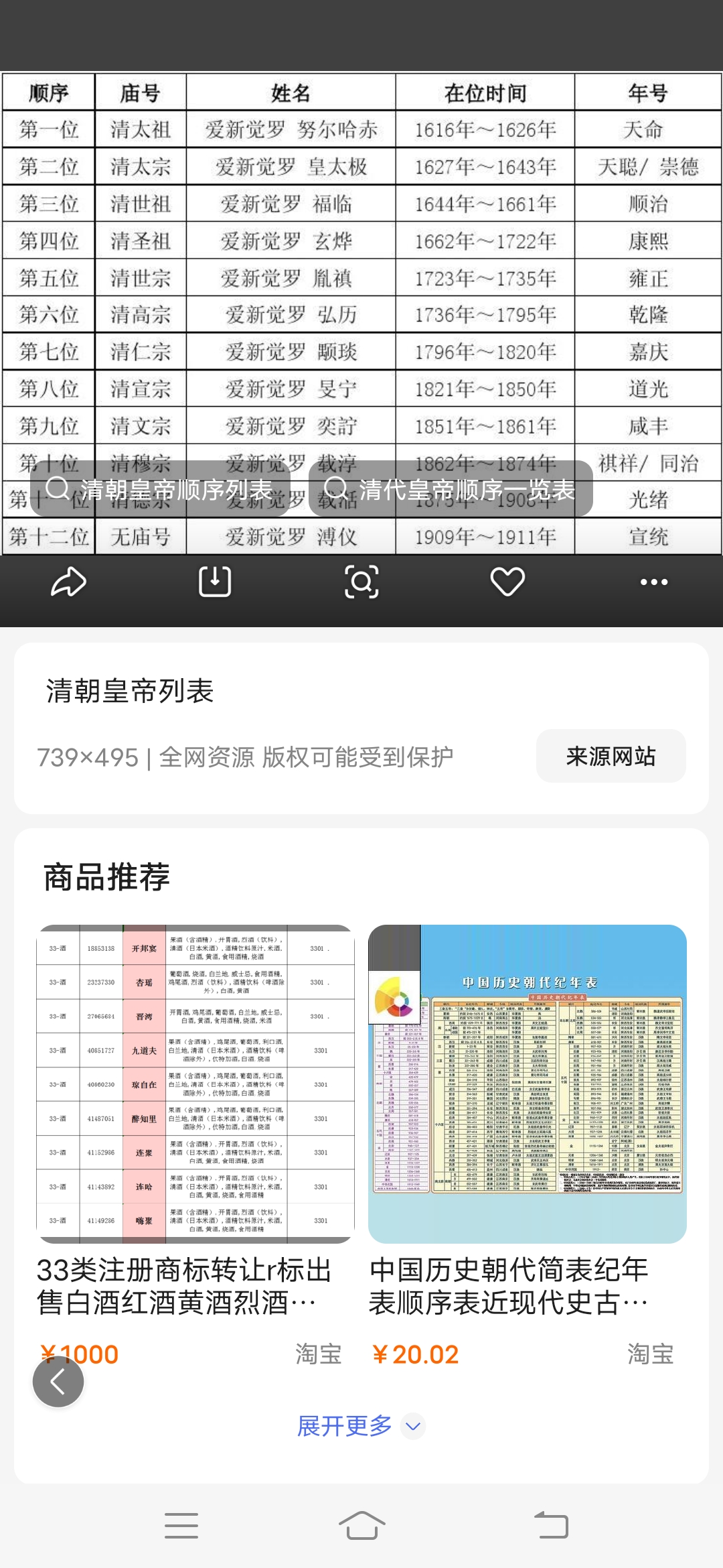 清朝十二位皇帝的排列顺序？