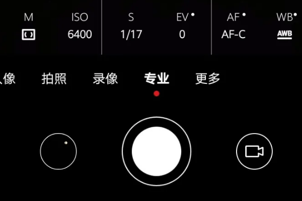 拍月亮手机专业模式怎么设置