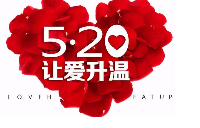 520是男生向女生表白日，521是女生向男生表白日。求解，什么意思啊