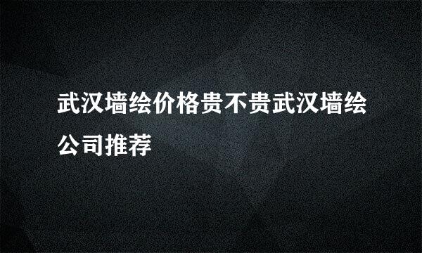 武汉墙绘价格贵不贵武汉墙绘公司推荐