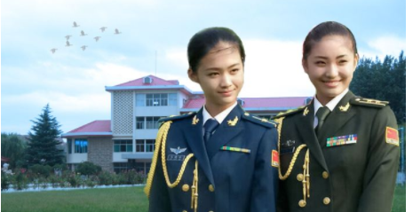 中国女兵穿的什么衣服