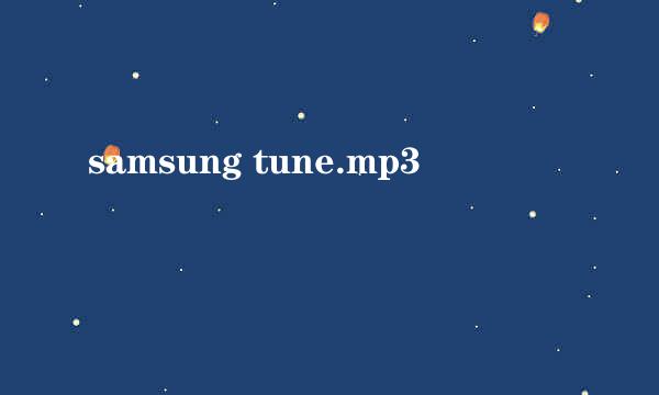 samsung tune.mp3