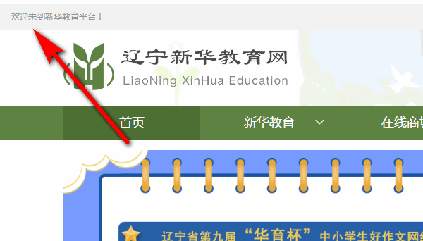 辽宁新华教育怎么登录页面？