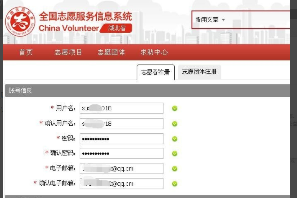 怎样进中华志愿者服务网 注册志愿者