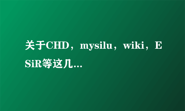 关于CHD，mysilu，wiki，ESiR等这几个高清压制组的质量问题