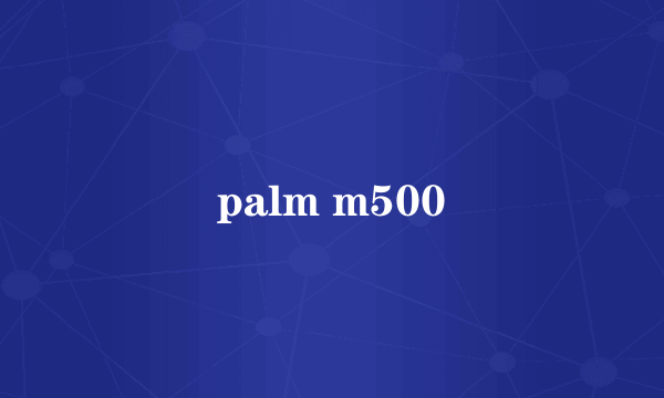 palm m500