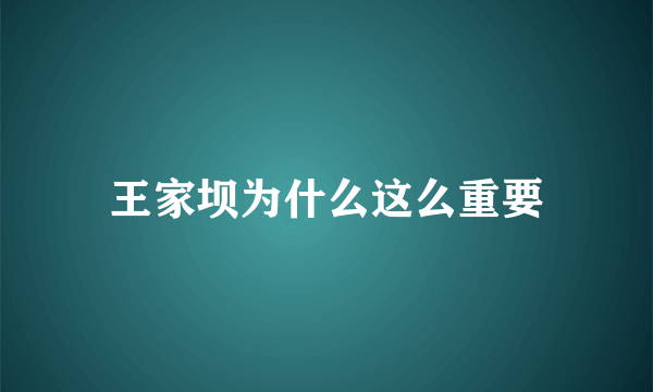 王家坝为什么这么重要