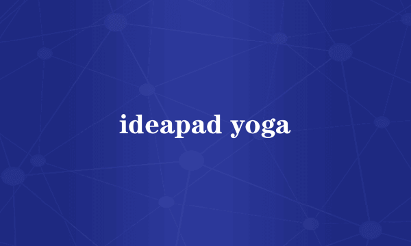 ideapad yoga