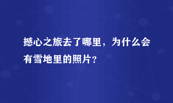 撼心之旅去了哪里，为什么会有雪地里的照片？