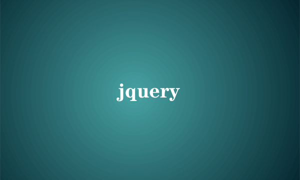 jquery