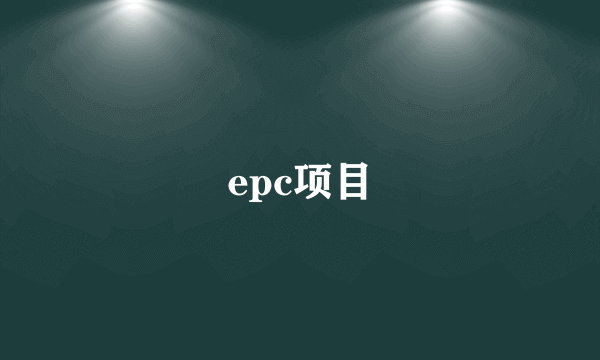 epc项目