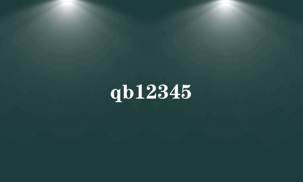 qb12345