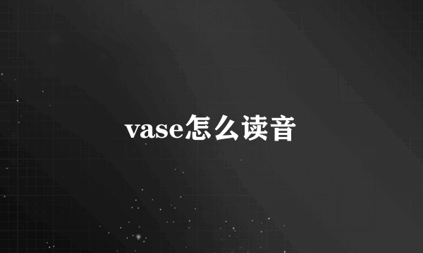 vase怎么读音